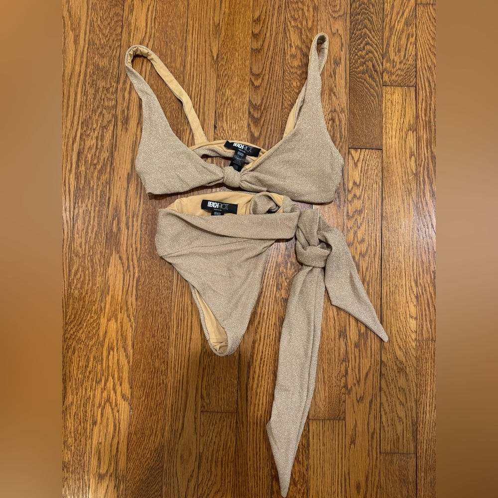Beach Riot Tan Bikini Set - Picture 2 of 6